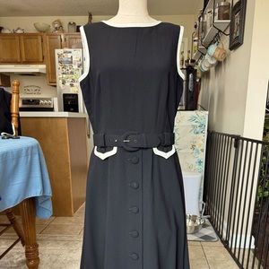 Vintage Talbots sleeveless dress